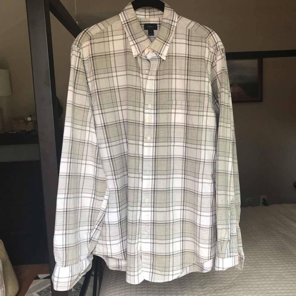 Gray J. Crew button-down shirt - USED